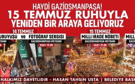 15 Temmuz’da FETÖ/PDY tarafından gerçekleştirilen hain darbe girişiminin püskürtülmesiyle bir