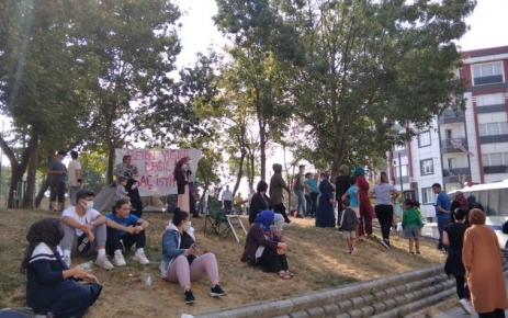 İBB Eyüp Yeşilpınar Gençlik Parkı'nı yıktı.
