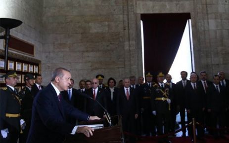 Cumhurbaşkanı Recep Tayyip Erdoğan, 30 Ağustos Zafer Bayramı’nın 94. yıl