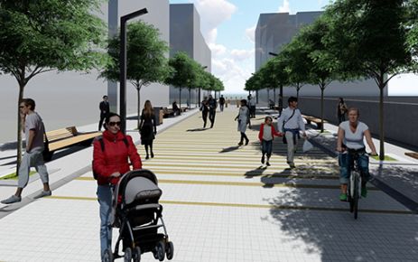 Gaziosmanpaşa Belediyesi  500 Evler Caddesi’nin yenilenme çalışmalarını başlattı.