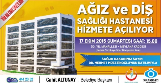 Sağlık Bakanı Dr. Mehmet Müezzinoğlu'nun  Sultangazi  50. Yıl