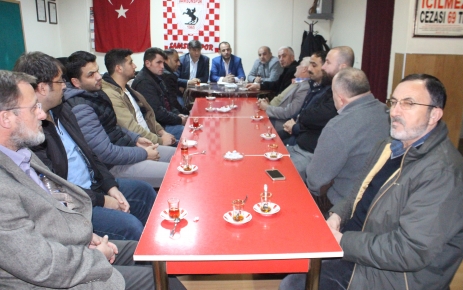 Gaziosmanpaşa'da AK Parti Mevlana Mahalle Teşkilat Toplantısı yapıldı.