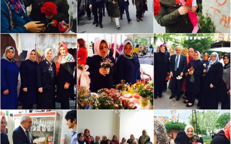 Sultangazi AK Parti İlçe Başkanlığı Kadın Kolları "Asker kışlasında olmalı"dedi.