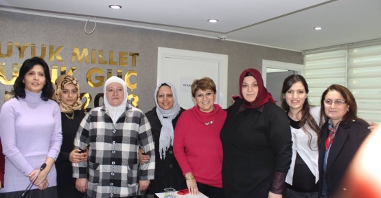 AK Parti Kadın Kolları 4.Olağan kongre delegelerini seçti.