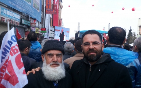 AK Parti Mevlana Mahalle Başkanı Bayram Korkmaz "İlçe Başkanımız Şahin