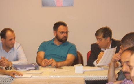 Başkan Bayram Korkmaz ve Ahmet Salmış "Mevlana Teşkilatı olarak çorbada
