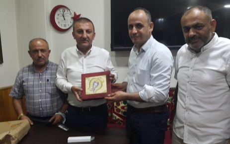 Başkanlar Yusuf Polat,Halil Miroğlu, İsmail Selalmaz ve  Mevlana yönetimi