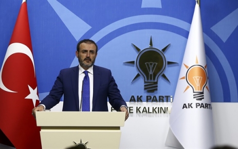 AK Parti Sözcüsü Mahir Ünal MKYK toplantısına verilen arada basına