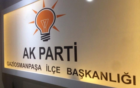  AK Parti Gaziosmanpaşa ilçe başkanı Şahin Pirdal'ın,  10
