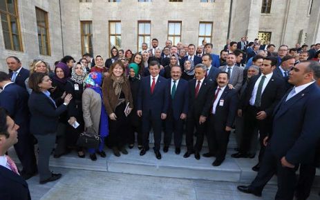 AK Parti Genel Başkanı ve Başbakan Ahmet Davutoğlu'nun Grup toplantısına