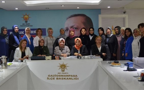 AK Parti İstanbul Kadın Kolları Başkanı Şeyma Döğücü, Gaziosmanpaşa İlçe