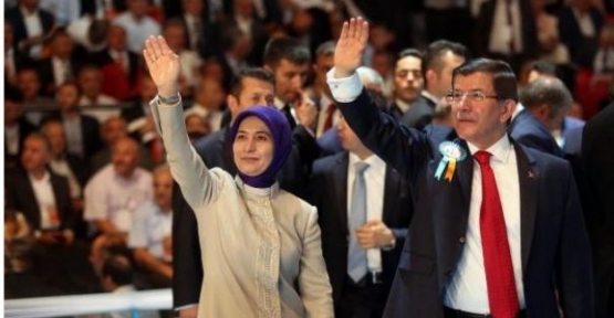 Başbakan Ahmet Davutoğlu AK Parti 5. Olağan Kongresi'nde 1353 geçerli