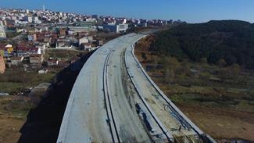 Arnavutköy’ün trafik sorununu büyük oranda rahatlatacak olan viyadüklü çevre yol