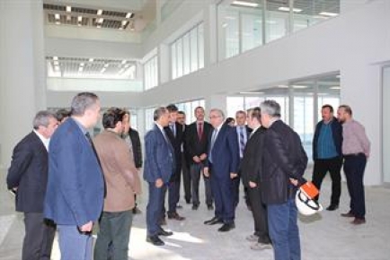 Arnavutköy Belediye Başkanı Haşim Baltacı ve TOKİ Başkanı  Ergün