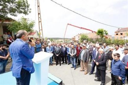 Yavuz Selim Mahallesi’nde inşa edilecek Berat Cami’nin  temeli, Arnavutköy