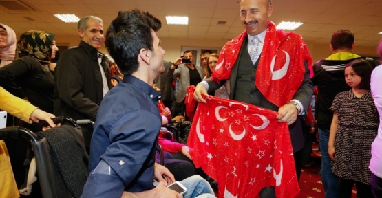 Sultangazi Belediyesi Engelli Askerlere uğurlama gecesi tertip etti.