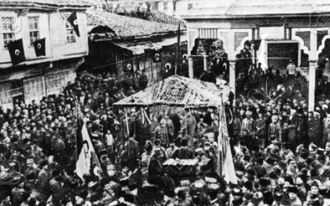 Mustafa Kemal Atatürk, 7 Şubat 1923 günü  Balıkesir 