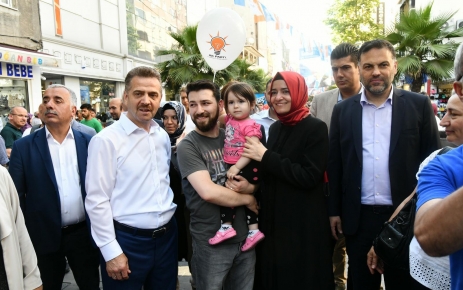 Aile ve Sosyal Politikalar Bakanı Fatma Betül Sayan Kaya Gaziosmanpaşa'da