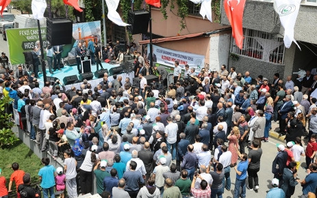 İçişleri Bakanı Süleyman Soylu, Gaziosmanpaşa Fevzi Çakmak Camii’nin açılışını yaptı.