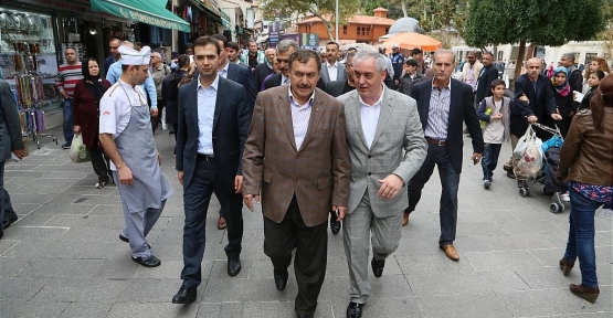 Eyüp Belediye Başkanı Av.Remzi Aydın Bakanları Eyüp’de ağırladı.