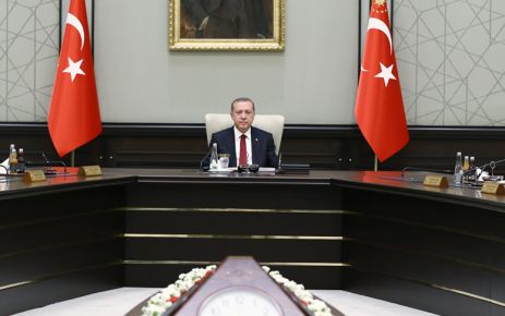 65. Hükümet'in ilk Bakanlar Kurulu, Cumhurbaşkanı Recep Tayyip Erdoğan başkanlığında