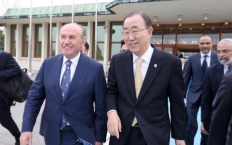 Birleşmiş Milletler Genel Sekreteri Ban-Ki Moon, İstanbul’da İstanbul Büyükşehir Belediye