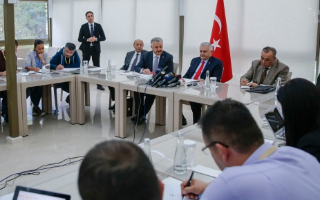Başbakan Binali Yıldırım, görevlerinin millete vadettikleri anayasayı hazırlayıp yüce meclise