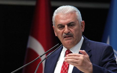 Başbakan Yıldırım, Genişletilmiş İl Başkanları Toplantısında konuştu Başbakan Binali Yıldırım, "Yeni anayasayı da yapacağız, başkanlık sistemini de