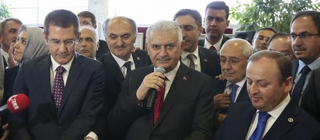 Başbakan Binali Yıldırım, AK Parti Giresun Milletvekili Sabri Öztürk'ün kişisel