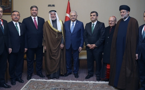 Başbakan Yıldırım, Irak’taki dini liderleri kabul etti Başbakan Binali Yıldırım, Irak'taki dini liderleri kabulünde, Irak'ta tüm inanç