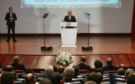 Başbakan Binali Yıldırım "Bu milletin adı Türk milletidir"dedi.