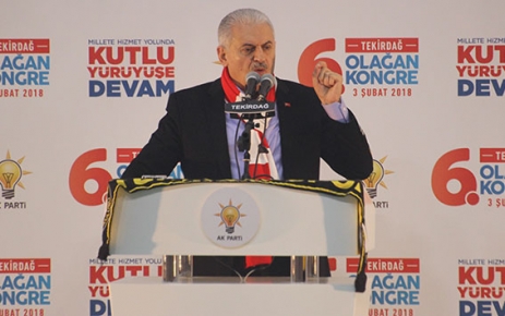 Başbakan Binali Yıldırım  "Kahraman Mehmetçik Afrin'de destan yazıyor"dedi.