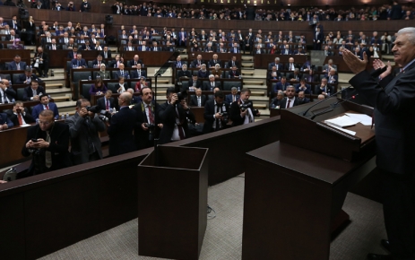 AK Parti Genel Başkanı ve Başbakan Binali Yıldırım, TBMM Grup