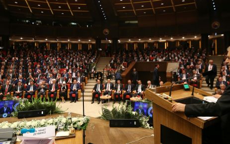 Başbakan Binali Yıldırım, Türkiye Odalar ve Borsalar Birliğinde (TOBB) düzenlenen