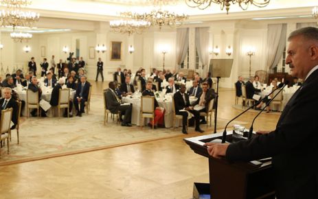 Başbakan Binali Yıldırım, "Terör örgütü PKK dahil dünyada ülkelerin huzurunu