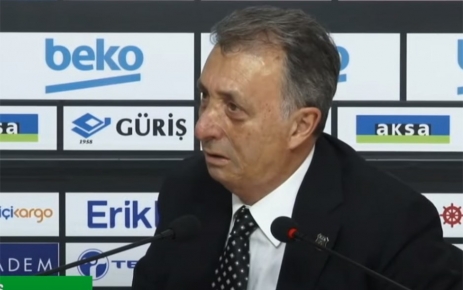 Süper Lig'in zirvesinde yer alan Beşiktaş'ta Başkan Ahmet Nur Çebi,