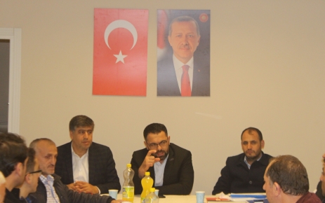 AK Parti Mevlana Mahalle Başkanı Bayram Korkmaz " Kardeşliğimizi sürdürerek