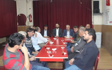 AK Parti Gaziosmanpaşa İlçe Başkanlığı Mevlana Mahalle Teşkilatı toplandı.