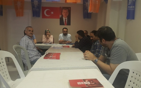 AK Parti Mevlana Mahalle Başkanı Bayram Korkmaz “Milletimiz Recep Tayyip