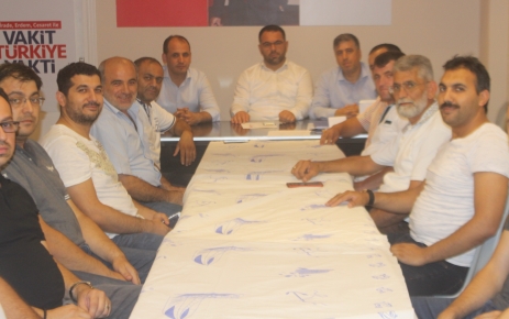 AK Parti Mevlana Mahalle Başkanı Bayram Korkmaz “Davanın neferi olmak,