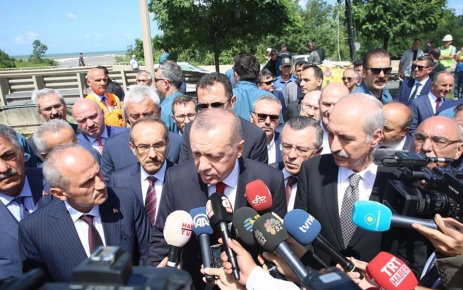 Ordu Valisi Seddar Yavuz "Cumhurbaşkanı Recep Tayyip Erdoğan, ilimizde meydana