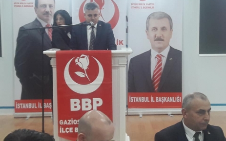 BBP Gaziosmanpaşa ilçe başkanı Fedai Karakol "BBP her zaman engelli
