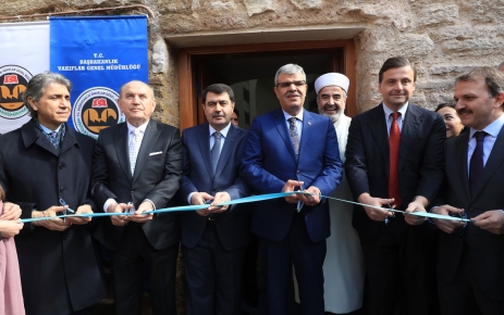 Başkan Kadir Topbaş, tarihi eserlere sahip çıkıyoruz Geç Roma dönemi eserlerinden olan ve Osmanlı döneminde camiye çevrilen