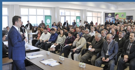 Gaziosmanpaşa Belediye Başkanı Hasan Tahsin Usta,Karayolları Kentsel Dönüşüm Bürosunda bilgilendirme