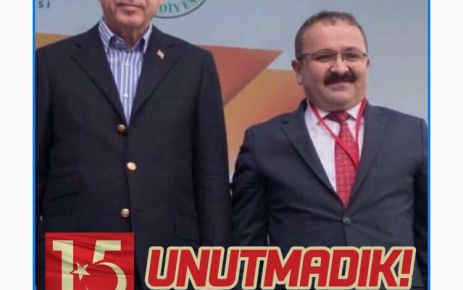 AK Parti Gaziosmanpaşa İlçe Başkanı Şahin Pirdal "15 Temmuz'u hiç
