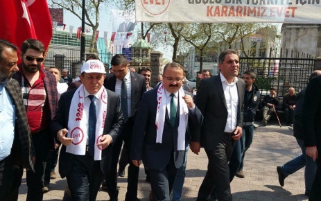AK Parti Gaziosmanpaşa İlçe Başkanı Şahin Pirdal “Anayasa oylamasına katılım