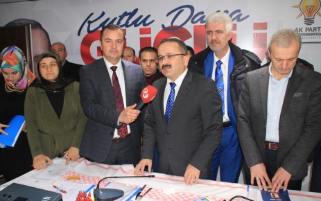AK Parti Gaziosmanpaşa ilçe başkanı Şahin Pirdal “ Halkın haber