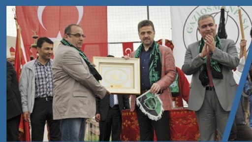 Gaziosmanpaşa Belediye Başkanı Hasan Tahsin Usta"Her zaman sporu ve sporcuyu