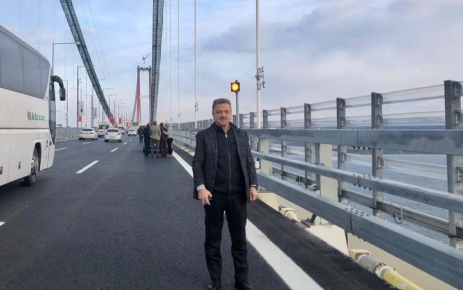 Gaziosmanpaşa Belediye Başkanı Hasan Tahsin Usta " 1915 Çanakkale Köprüsü'nün