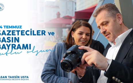 Gaziosmanpaşa Belediye Başkanı  "Basın mensuplarımızın 24 Temmuz Gazeteciler ve